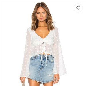 Lovers + friends lily top!